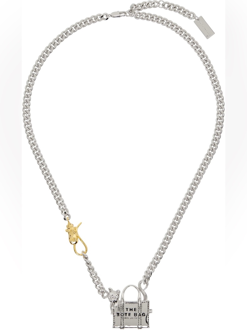 RARE NWT MARC JACOBS CATS OUT OF THE BAG TOTE BAG NECKLACE